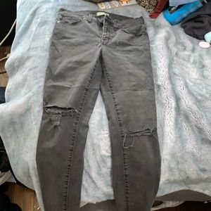 madewell 9” high rise skinny jean